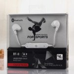 Wholesale HD Wireless Bluetooth Stereo Sports Headset BT8 (White)